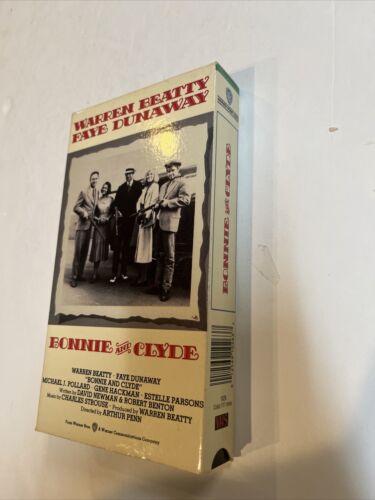 Bonnie and Clyde (VHS, 1992) Warren Beatty • Faye Dunaway | Warner Bros