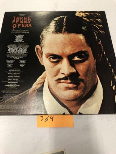 The Three Penny Opera Original Cast Recording Vinyl  LP Album