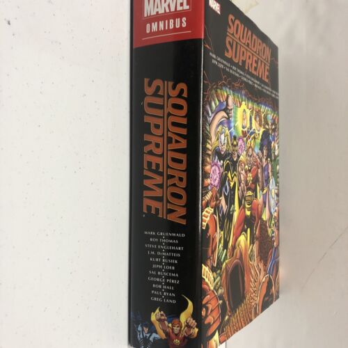 Squadron Supreme (2016) Omnibus HC Marvel Gruenwald•Thomas•Englehart•Busiek•Hall