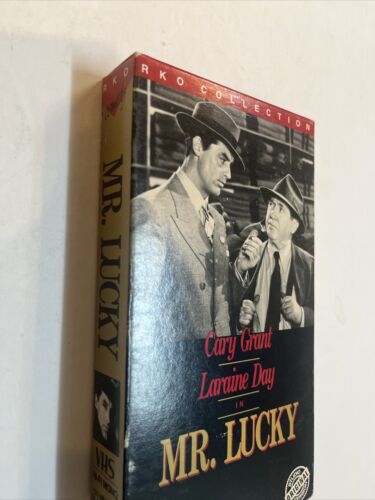 Mister Lucky (VHS 1989) Gary Grant • Laraine Day | RKO Collection