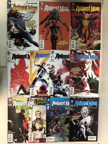 The New 52! Animal Man (2012) Starter Set # 0-1-29 & Annual # 1-2 (VF/NM) DC