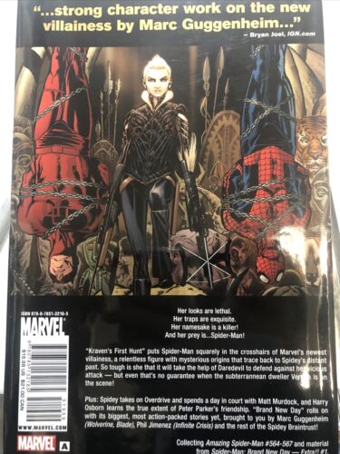 The Amazing Spider-Man Kraven’s First Hunt (2008) Marvel HC TPB Dan Slott