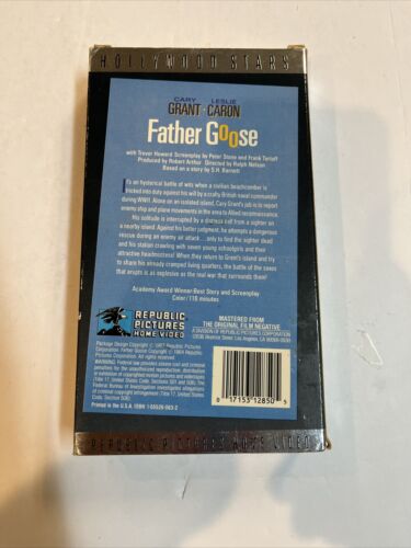 Father Goose (VHS) Gary Grant • Leslie Caron | Screenplay Peter Stone