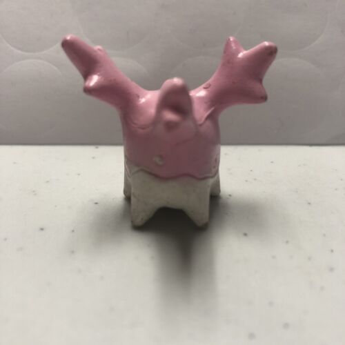 Pokemon TOMY CGTSJ PVC Figure Corsola Vtg Gen 2 Original Johto Nintendo 90s RARE