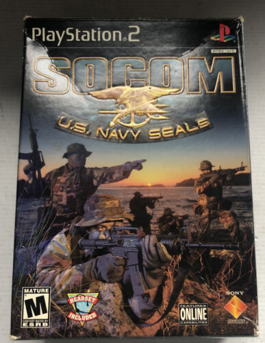 SOCOM U.S. Navy SEALS W/Headset (Sony PlayStation 2, 2002)