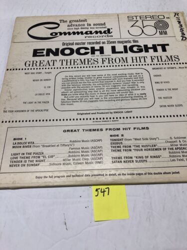 Enoch Light Great Themes From Hit Films Vinyl LP Album