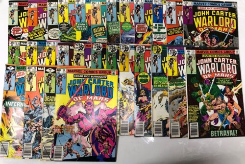 Warlord Of Mars (1977) Set Issue # 1-40 + #1-3 Annuals • Marvel Comics •