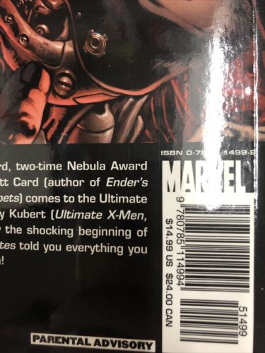 Ultimate Iron Man Vol.1 By Orson Scott Card (2006) TPB Marvel Comics