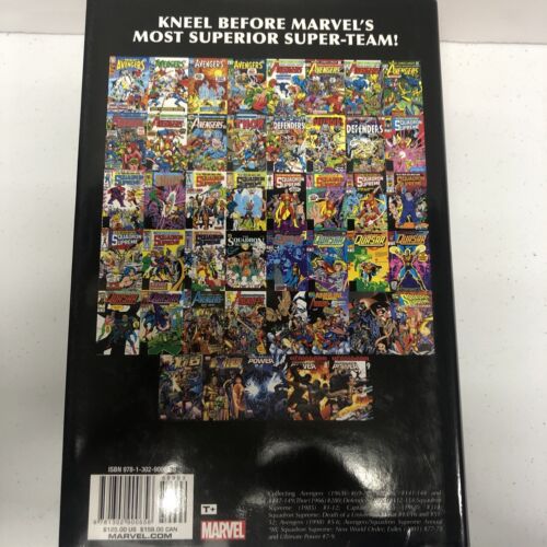 Squadron Supreme (2016) Omnibus HC Marvel Gruenwald•Thomas•Englehart•Busiek•Hall