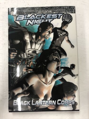 Blackest Night Black Lanter Corps Vol.2 By Geoff Johns (2010) TPB HC DC Comics