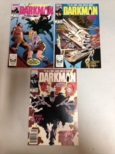 Darkman (movie) #1-3 (1990) Series #1-6 (VF/NM) Complete Sets Lot Run Marvel