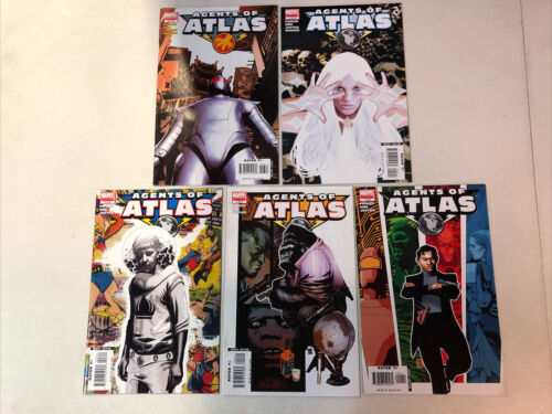 Agents Of Atlas Lot #1 2 3 5 6, 2nd #1-11, Vs. X-Men 1 & 2 Near Complete Set Run