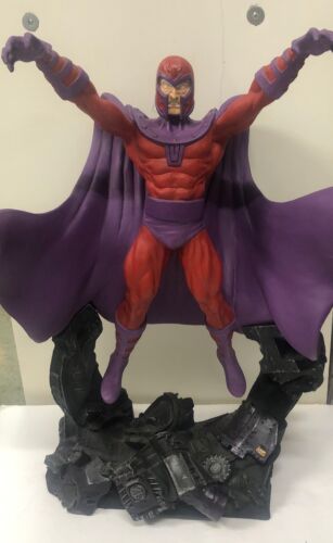 Magneto X-Men Statue (1995) • Marvel Universe • Lebercht •Red And Purple•Limited