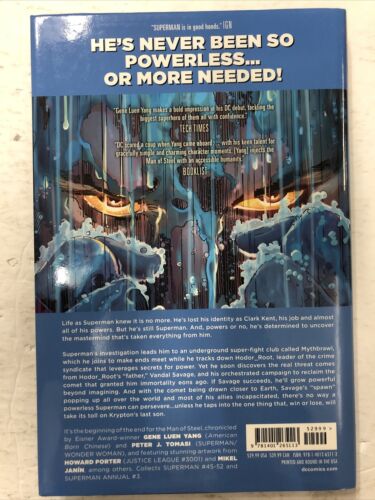 Superman Vol.2 Return To Glory By Greg Pak (2016) HC DC Comics