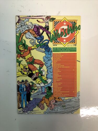 Who’s Who (1985) Consequential Set (V1-2-3) Total Of 35 Issues (F/VF) DC Comics