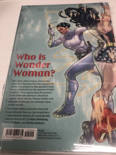 Who Is Wonder Woman The Deluxe Edition (2023) DC Comics  HC Allan Heinberg