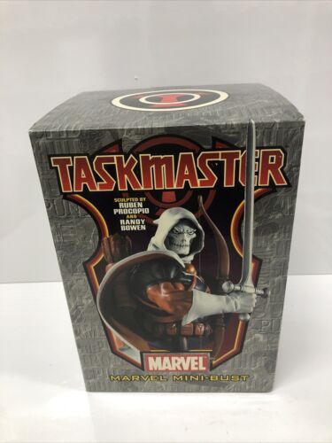 MARVEL TASKMASTER MINI-BUST • RUBEN PROCOPIO RANDY BOWEN • 2688/3000 • 6" TALL