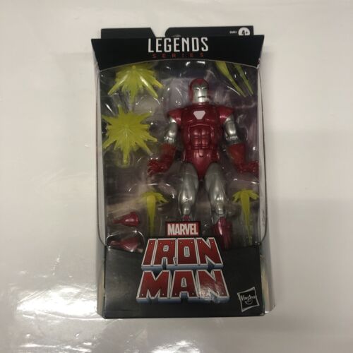 Hasbro • Marvel Legends • Iron Man • Silver Centurion 6 inch • Action Figure