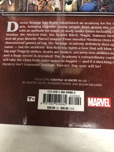 Strange Academy Year One (2022) Marvel TPB SC Skottie Young