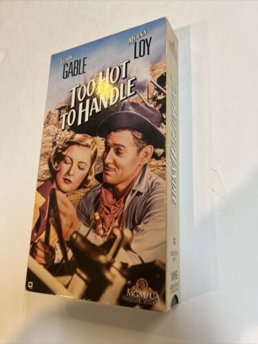 Too Hot to Handle (VHS, 1990) Clarke Gable • Myrna Loy | MGM/UA