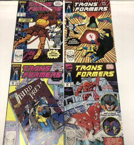 Transformers (1990)  Set Issue # 60-64 • Missing Issue # 63 • Marvel Comics