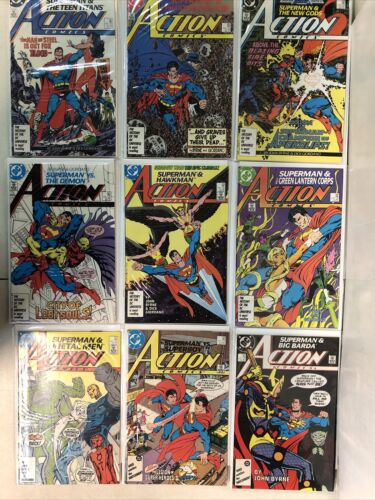 Action Comics Weekly (1987) # 584-650 Missing # 616 & 631 (F/VF) DC Comics