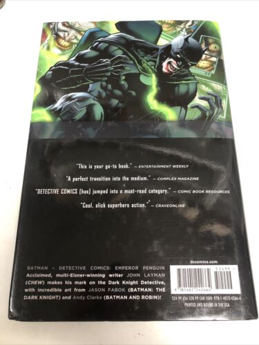 Batman Detective Comics Vol.3 Emperor Penguin  (2013) DC HC Layman