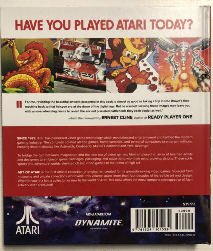 Art of Atari by Tim Lapetino (201 6) Robert V. Conte |Dynamite |HC