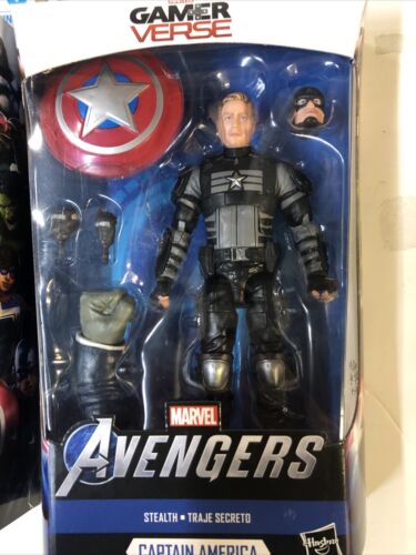 Captain America • Avengers (2020) Stealth TRAJE Secreto • Hasbro • 4+ Years