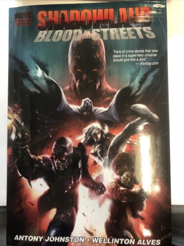 Shadowland Blood On The Street (2011) Marvel TPB HC Antony Johnston