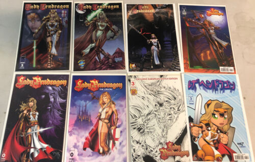 Lady Pendragon (VF/NM) Image Comics  (1999) Set Lot