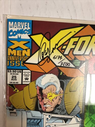 X-Force (1993) #25 (NM) Hologram Cover Signed Greg Capullo # 6174 / 7500