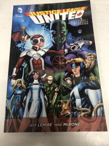 Justice League United Vol.1  (2015) DC Comics TPB SC Jeff Lemire