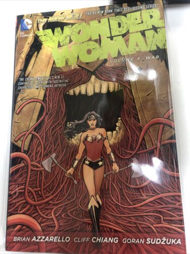 Wonder Woman Vol.4 War (2014) DC Comics TPB HC Brian Azzarello