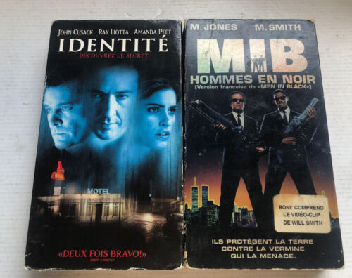 M.I.B Homme En Noir & Identite VHS