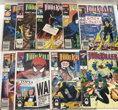 Foolkiller (1991) Set Issues # 1-10 • Missing # 7 • Marvel Comics • Steve Garber