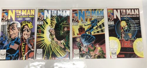 Nth Man The Ultimate Ninja (1989) Set Issue