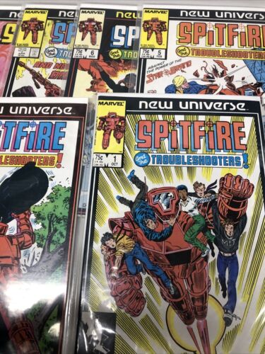 Spitfire And The Troubleshooters (1986) Set Issue