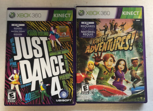 Just danse 4 ,Kinect adventures XBox 360(2010-2012)