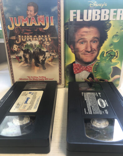 Jumanji & Flubber(Robin Williams Bundle (VHS)