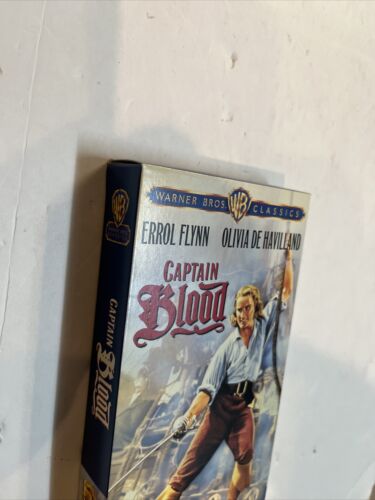 Captain Blood (VHS 2001)  Errol Flynn • Olivia De Havilland | Warner Bros