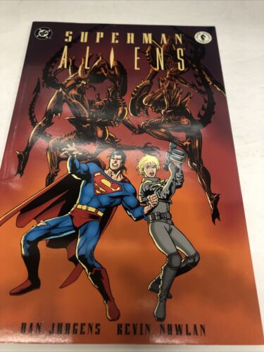 Superman Aliens (1995) TPB DC Comics • Dan Juegens • Kevin Nowlan • Dark Horse