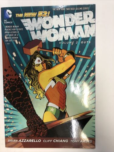 Wonder Woman Vol.2 Guts (2012) DC Comics TPB SC Brian Azzarello