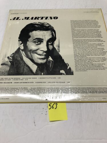 Al Martino Mary In The Morning Vinyl LP Album