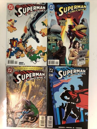 Superman In Action Comics (1994) Consequential Set # 701-750 Missing #738 (F/VF)