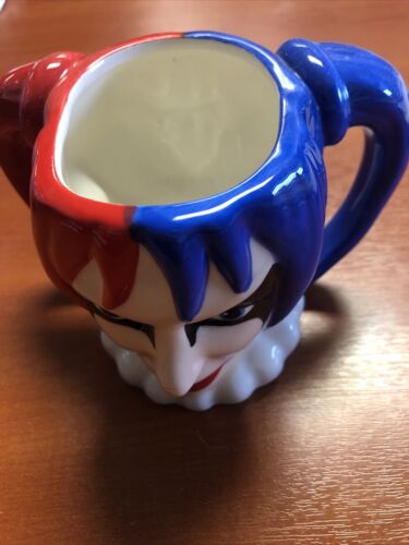 3D Sculpted ZAK! Harley Quinn DC Comics Superhero Coffee Mug