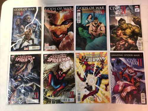 Civil War II storyline (2016) variant non-regular tie-ins (VF/NM) Set 25 books