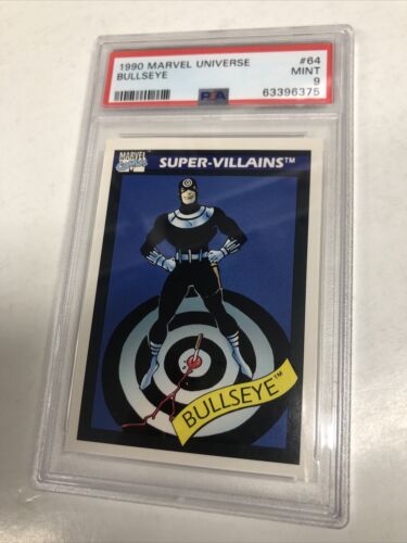 1990 Marvel Universe Super-Villains Bullseye