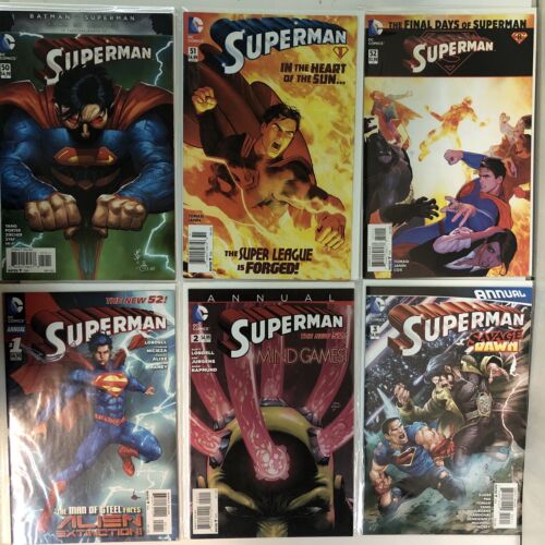 The New 52! Superman (2012) Starter Set # 0-52 & Annua # 1-2-3 (VF/NM) DC Comics