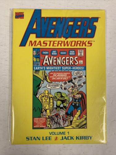 Avengers Masterworks Vol 1 Softcover TPB (NM) Stan Lee